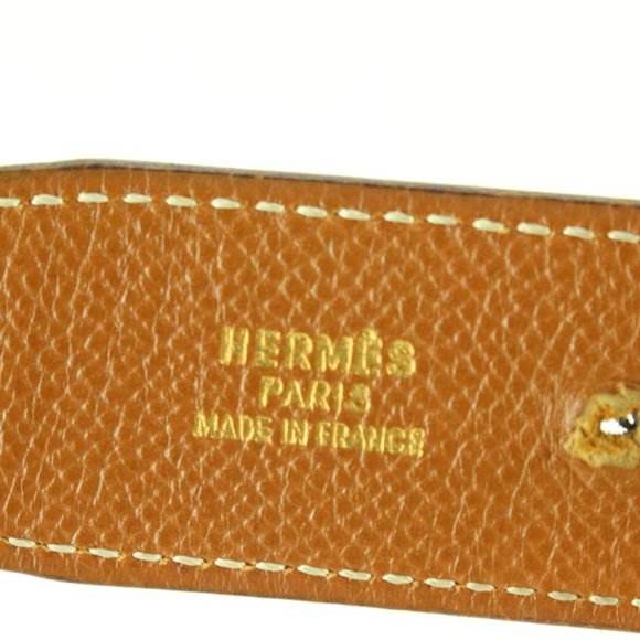 Hermès 32mm Black x Brown Reversible H Logo Belt Kit 97he719s main image 10